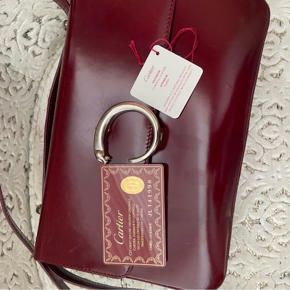 Cartier burgundy Crossbody Bag - Picture 4 of 5